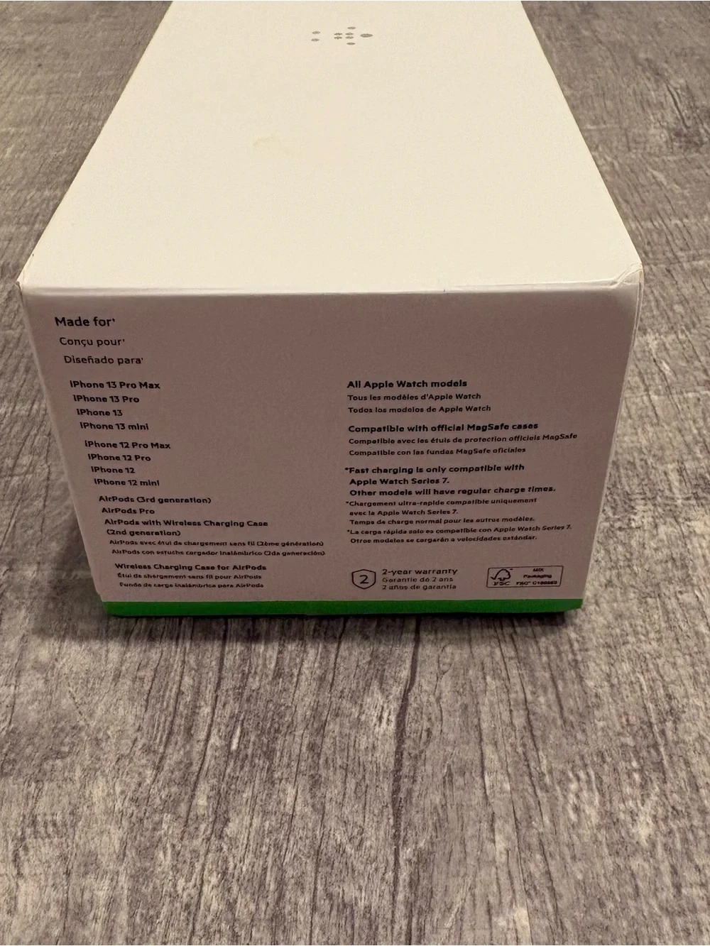 Belkin WIZ016 BoostCharge Pro 3in1 MagSafe Charger Pad New Sealed Wireless